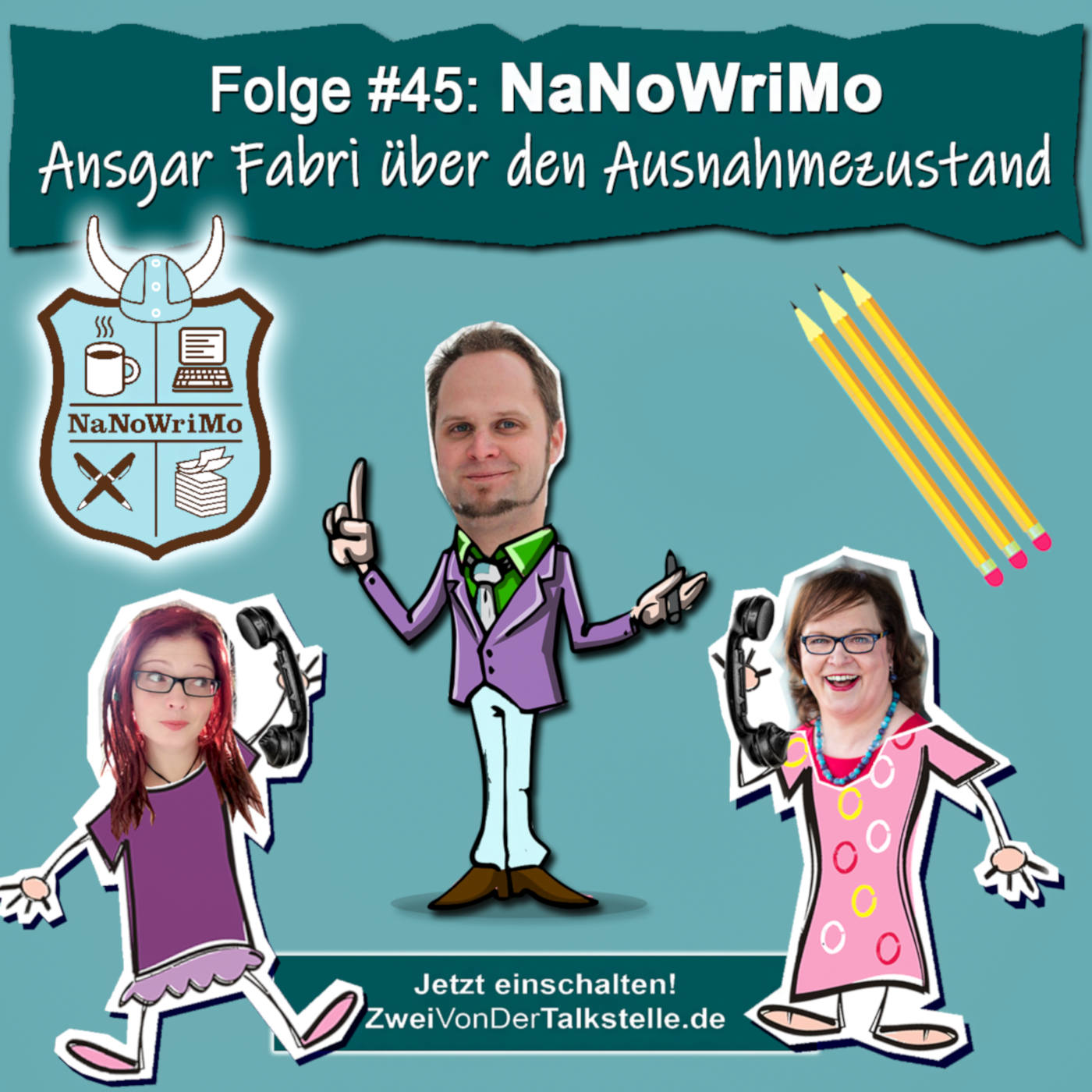 DZVDT 45 - NaNoWriMo - Ansgar Fabri über den Ausnahmezustand