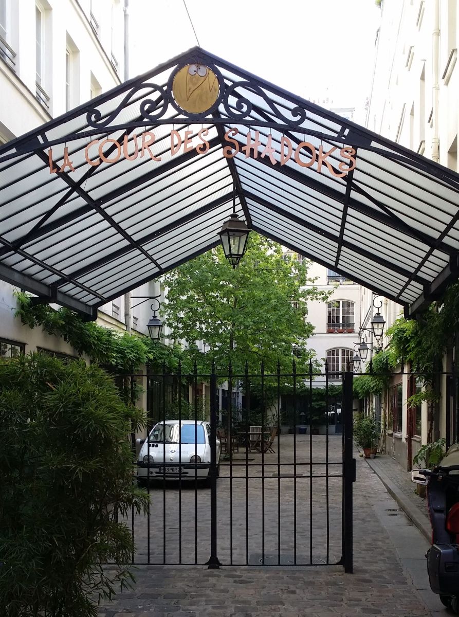 Einer der typischen Hinterhöfe