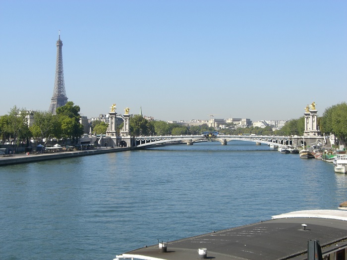 Blick über die Seine