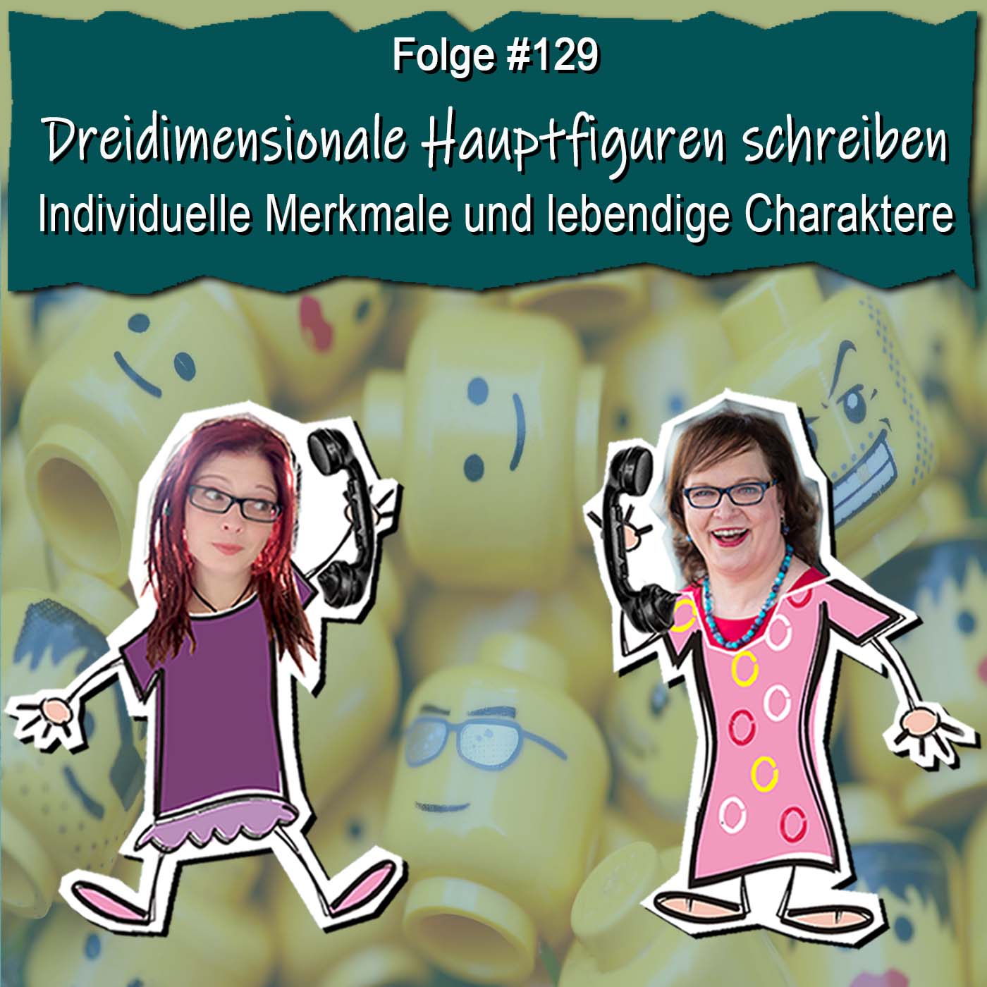 DZVDT 129 - Dreidimensionale Hauptfiguren schreiben: Individuelle Merkmale und lebendige Charaktere