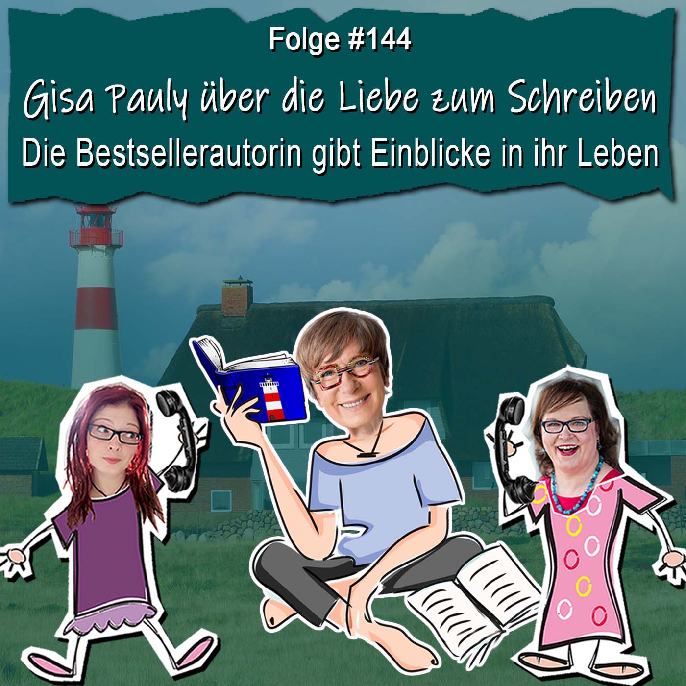 DZVDT 144 - Gisa Pauly über die Liebe zum Schreiben - die Bestsellerautorin gibt Einblicke in ihr Leben