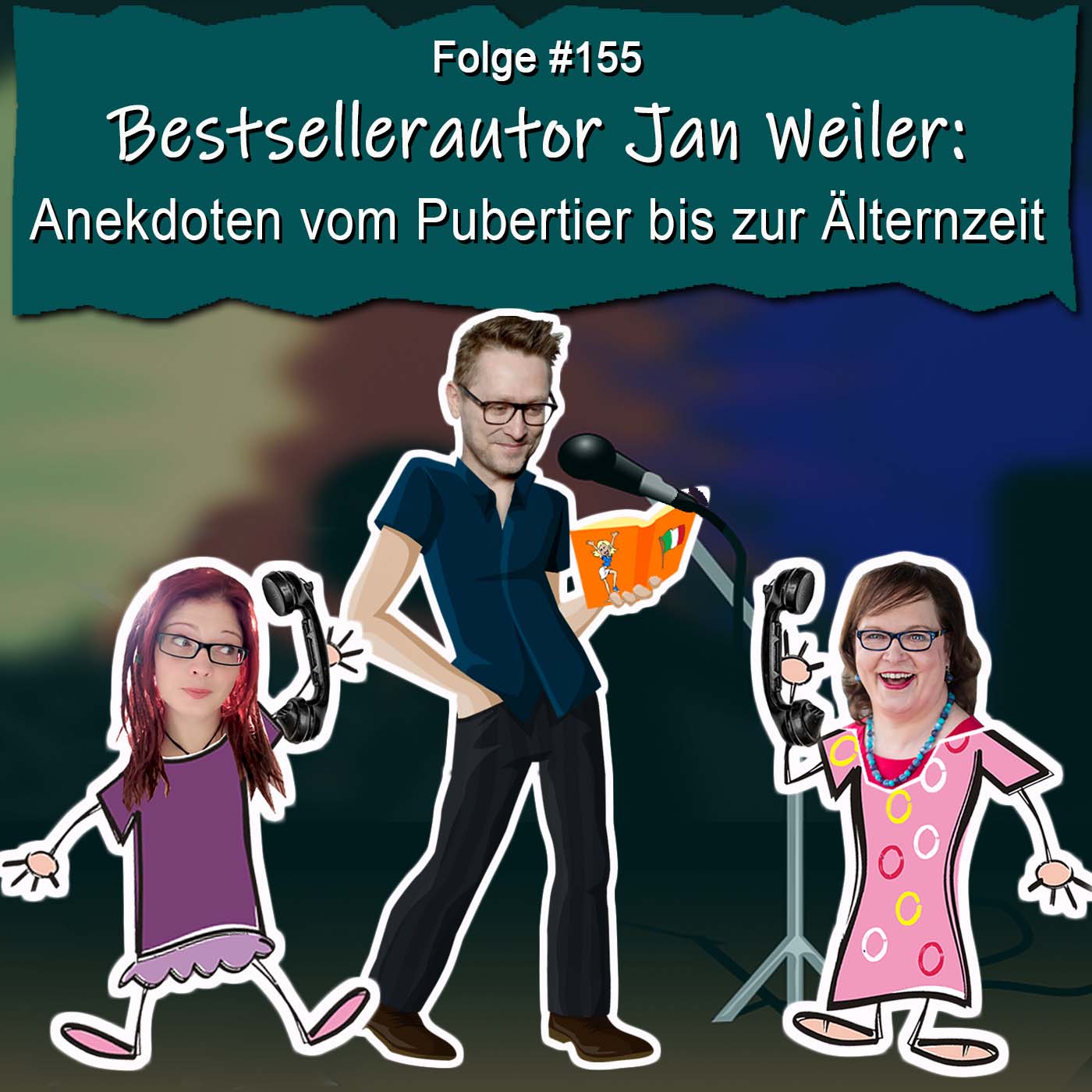 DZVDT 155 - Bestsellerautor Jan Weiler: Anekdoten vom Pubertier bis zur Älternzeit