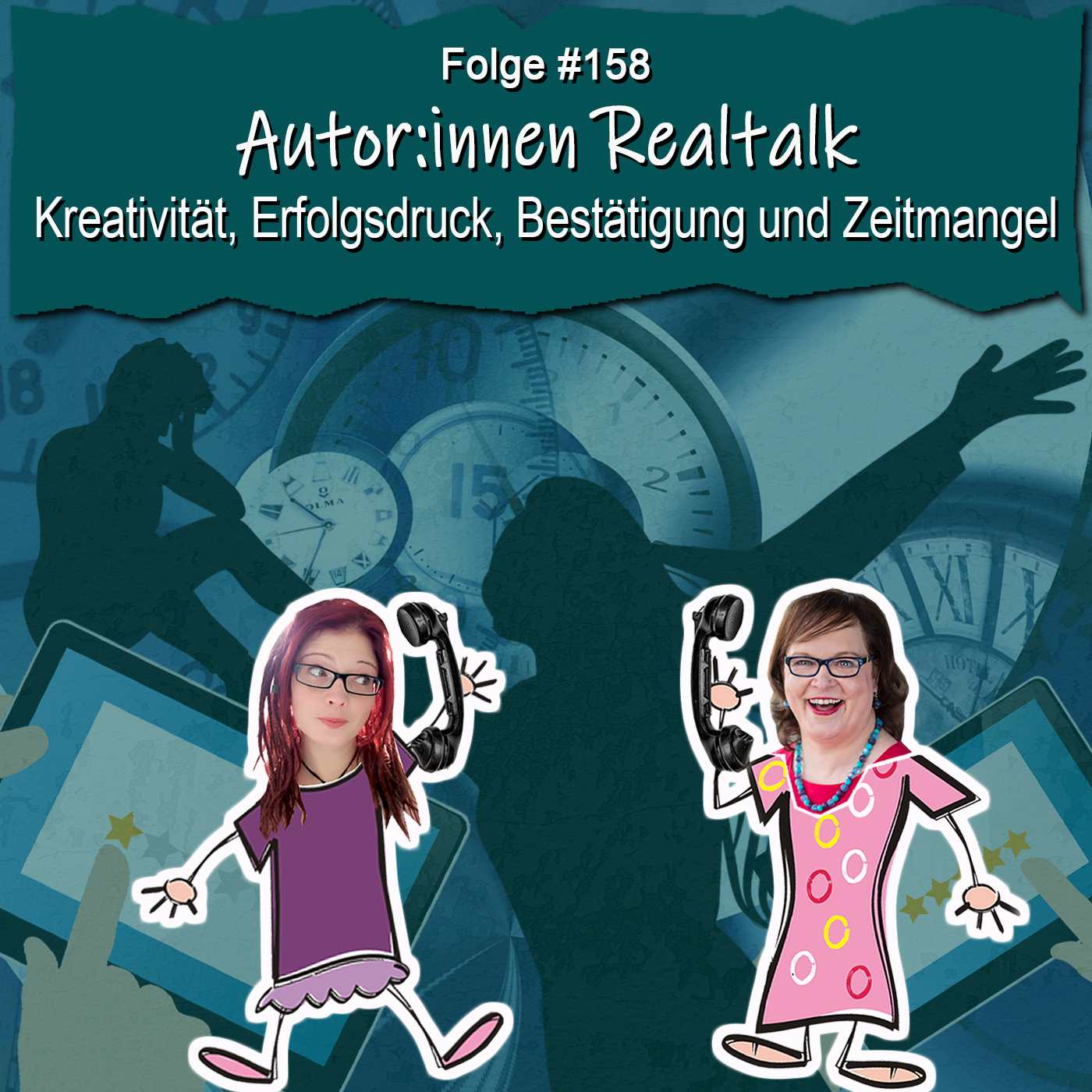 DZVDT 158 - Autor:innen Realtalk – Kreativität, Erfolgsdruck, Bestätigung und Zeitmangel