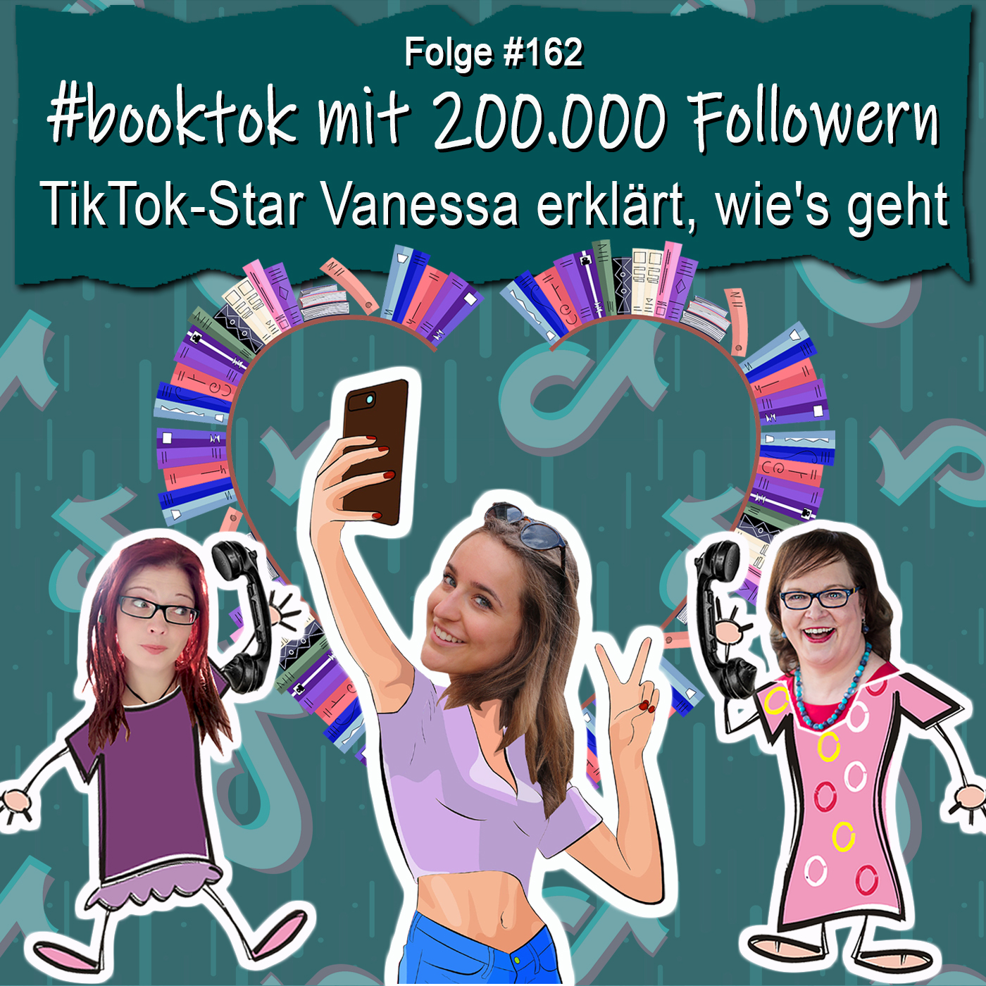 DZVDT 162 - booktok mit 200.000 Followern – TikTok-Star Vanessa erklärt, wie’s geht