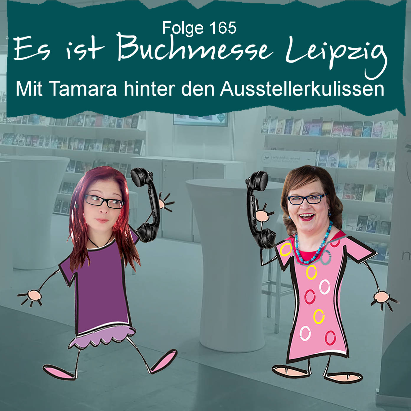DZVDT 165 - Es ist Buchmesse Leipzig - Mit Tamara hinter den Ausstellerkulissen