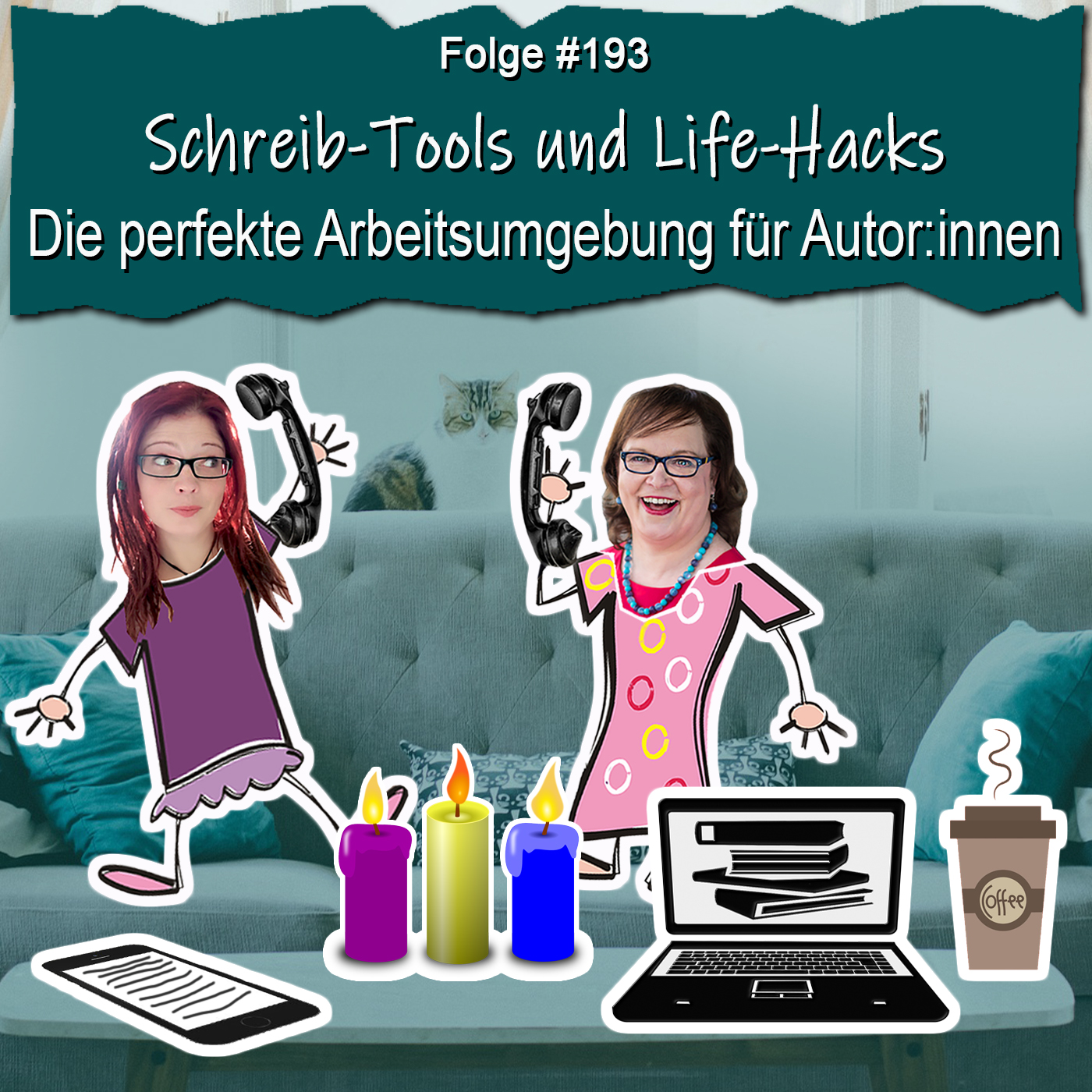 DZVDT 193 - Schreib-Tools und Life-Hacks – Die perfekte Arbeitsumgebung für Autor:innen