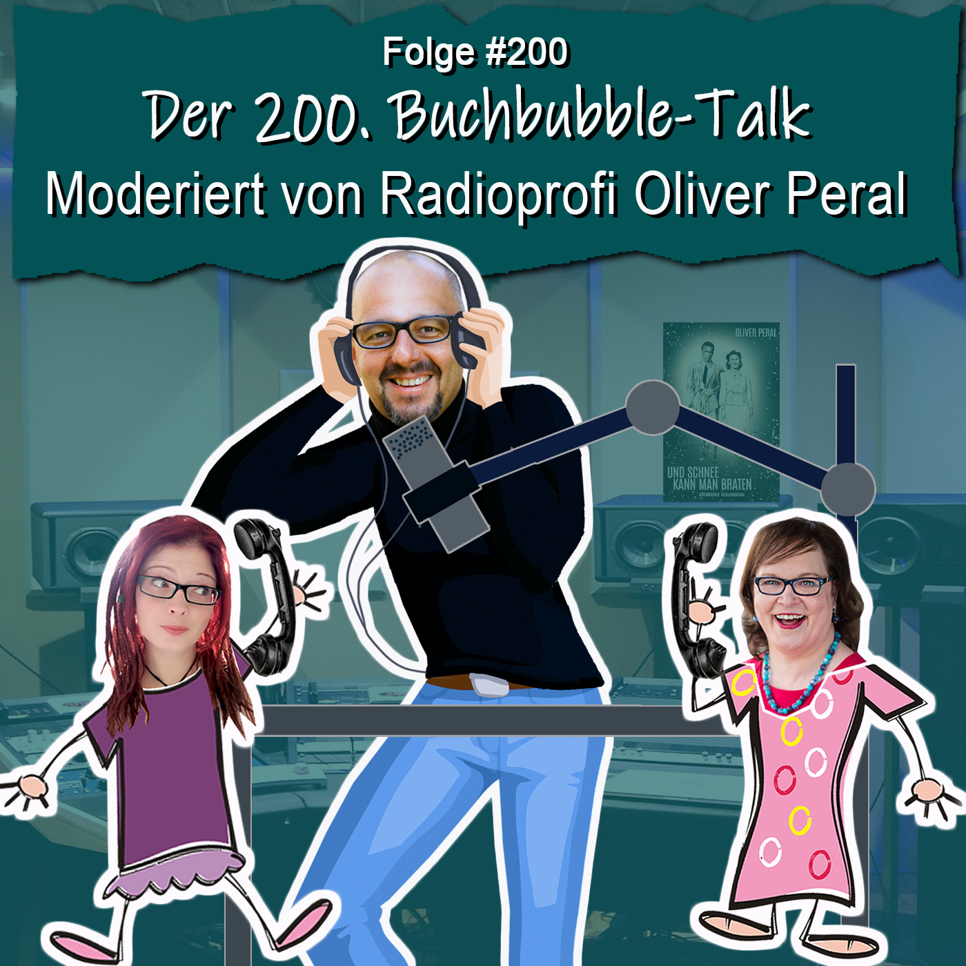 DZVDT 200 - Der 200. Buchbubble-Talk – moderiert von Radioprofi Oliver Peral