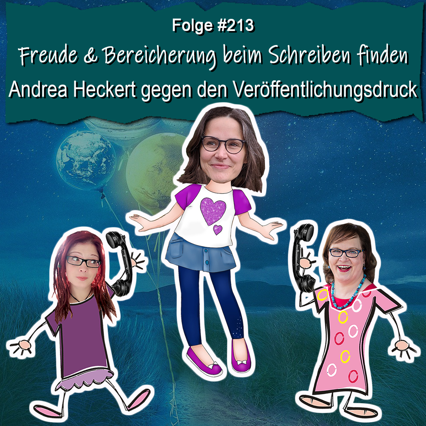 DZVDT 213 - Freude und Bereicherung beim Schreiben finden: Andrea Heckert gegen den Veröffentlichungsdruck