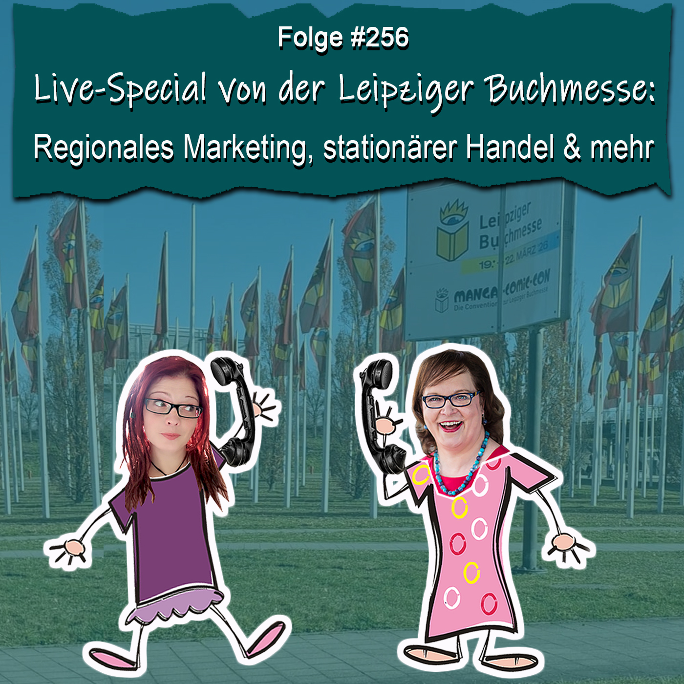 DZVDT 256 - Live-Special von der Leipziger Buchmesse: Regionales Marketing, stationärer Handel & mehr