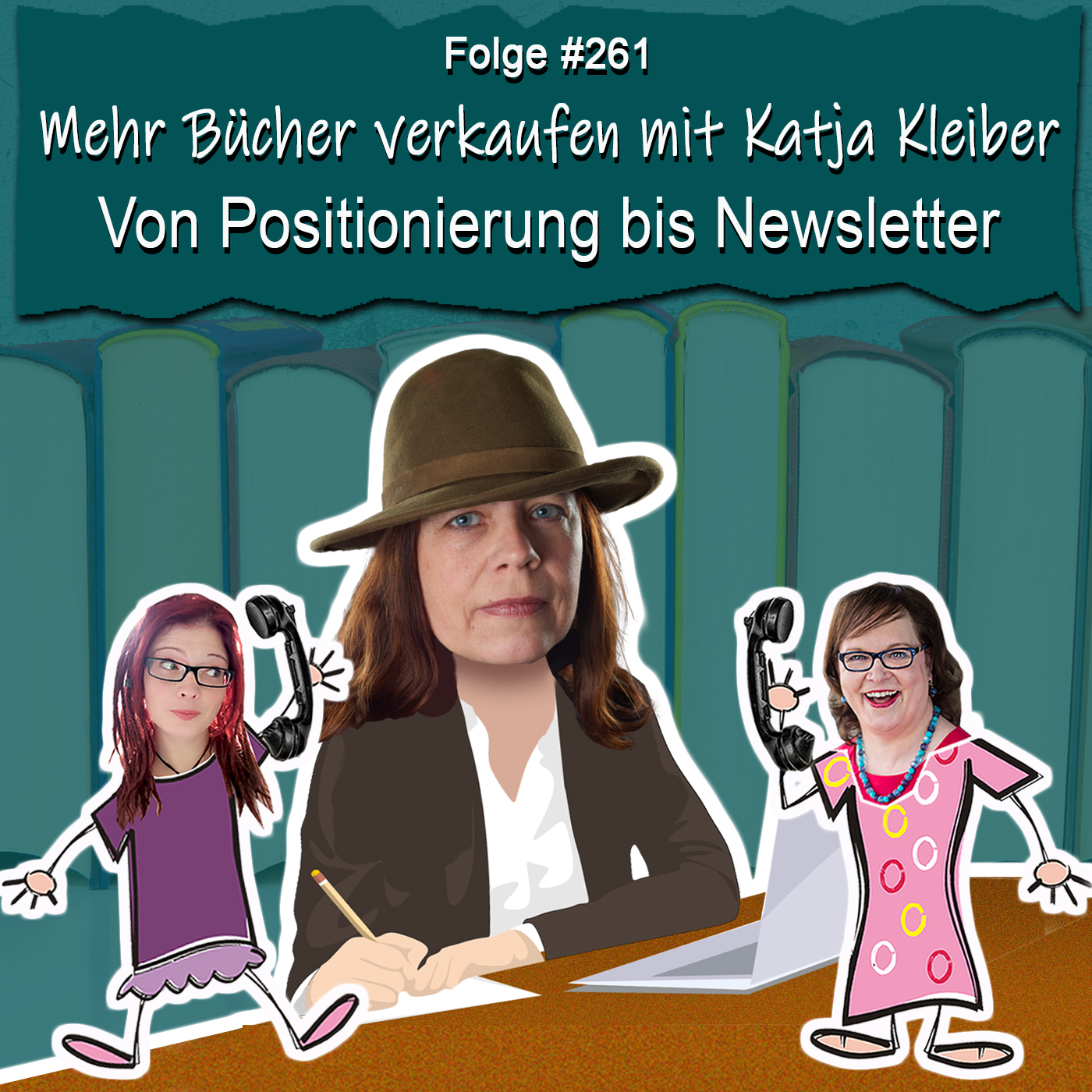 DZVDT 261 - Mehr Bücher verkaufen mit Katja Kleiber: Von Positionierung bis Newsletter