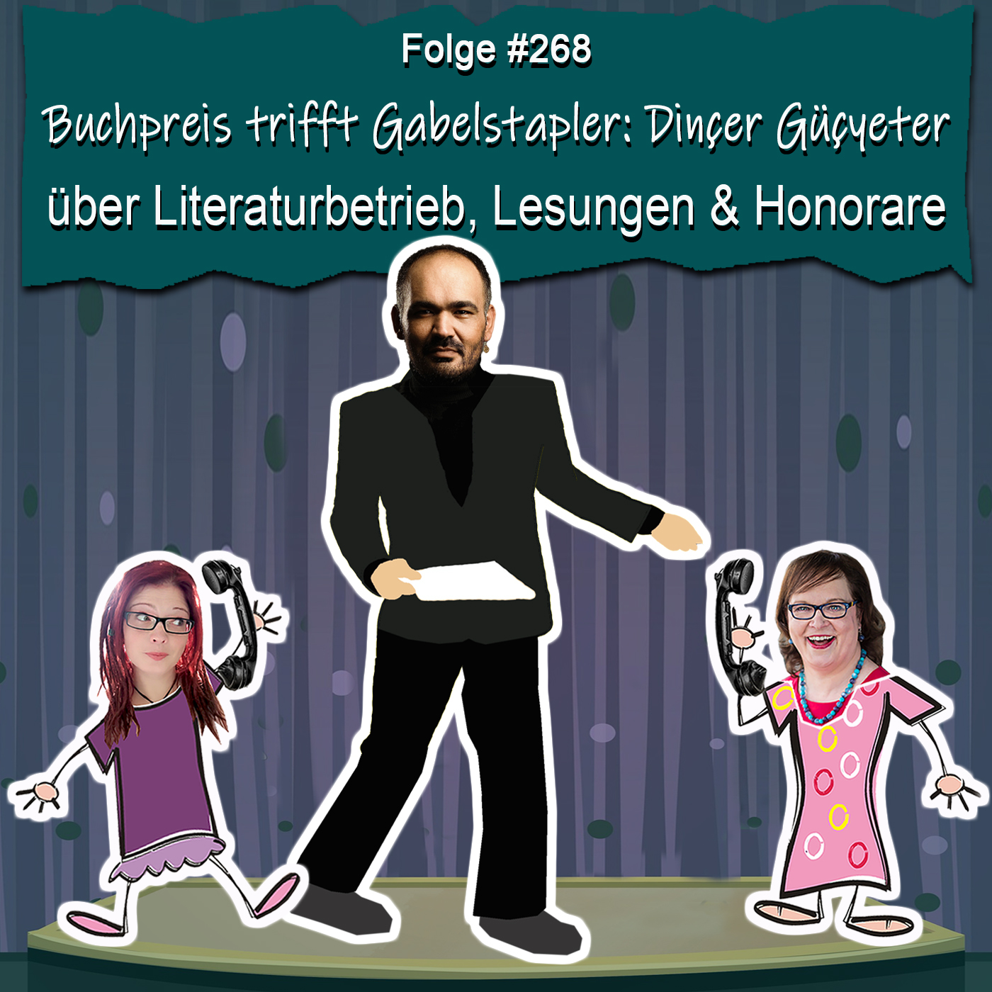 Buchpreis trifft Gabelstapler: Dinçer Güçyeter über Literaturbetrieb, Lesungen & Honorare