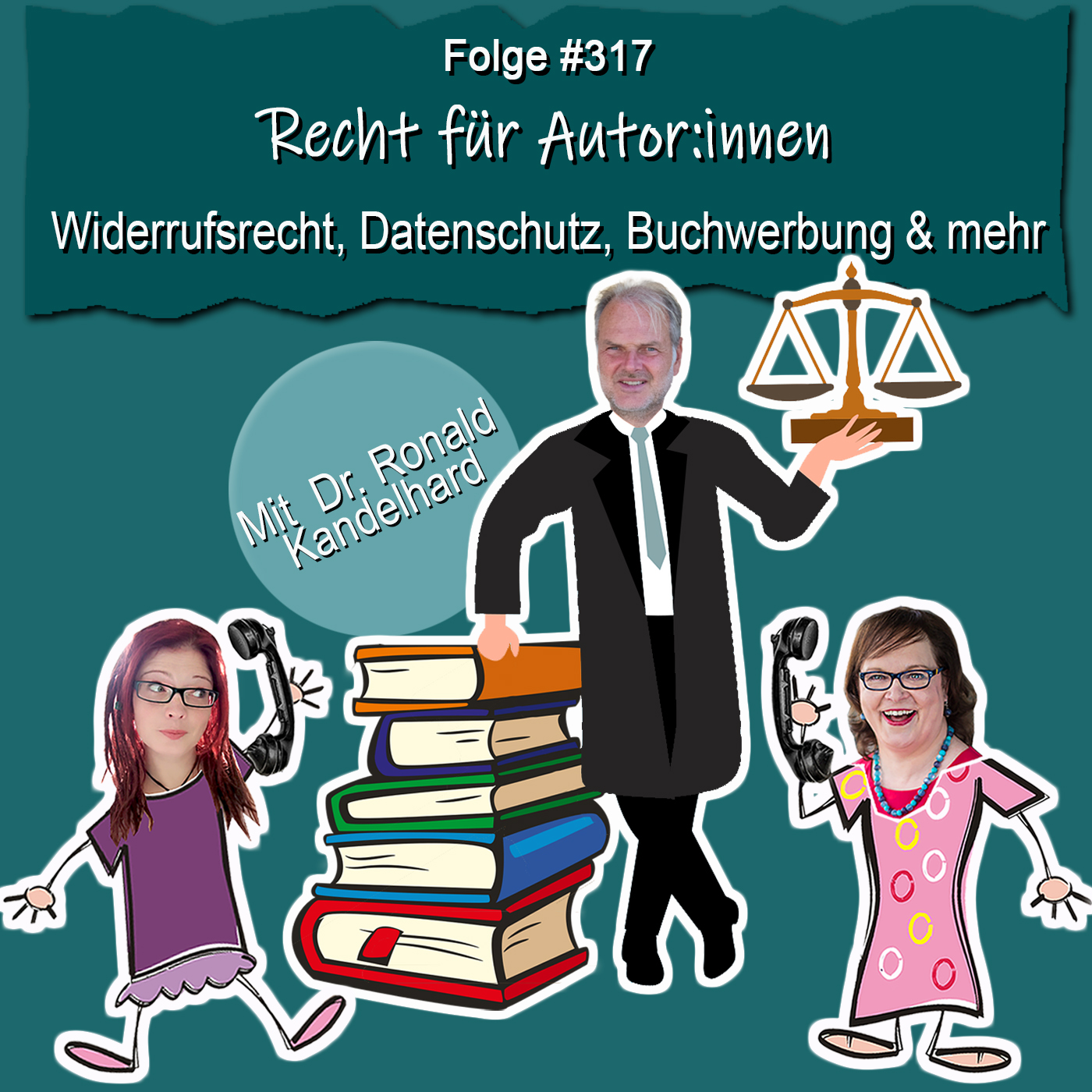 Recht für Autor:innen – Widerrufsrecht, Datenschutz, Buchwerbung & mehr