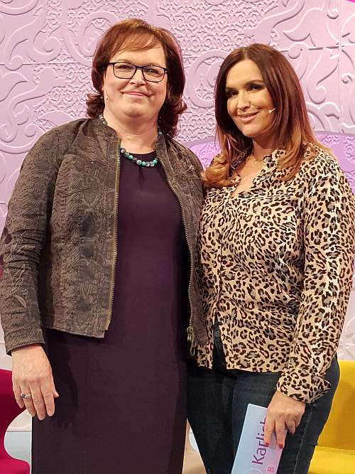 Barbara Karlich und ich