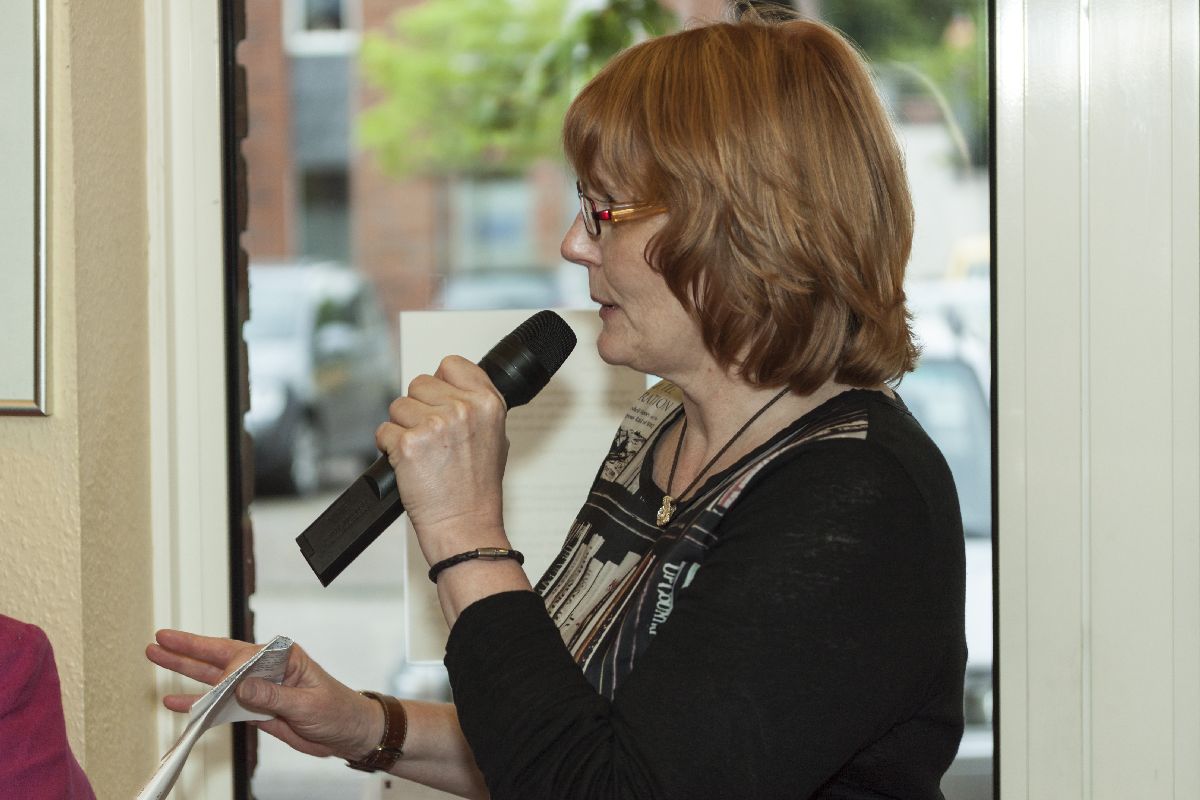 Waltraud Pawendenat<br /> moderierte gekonnt