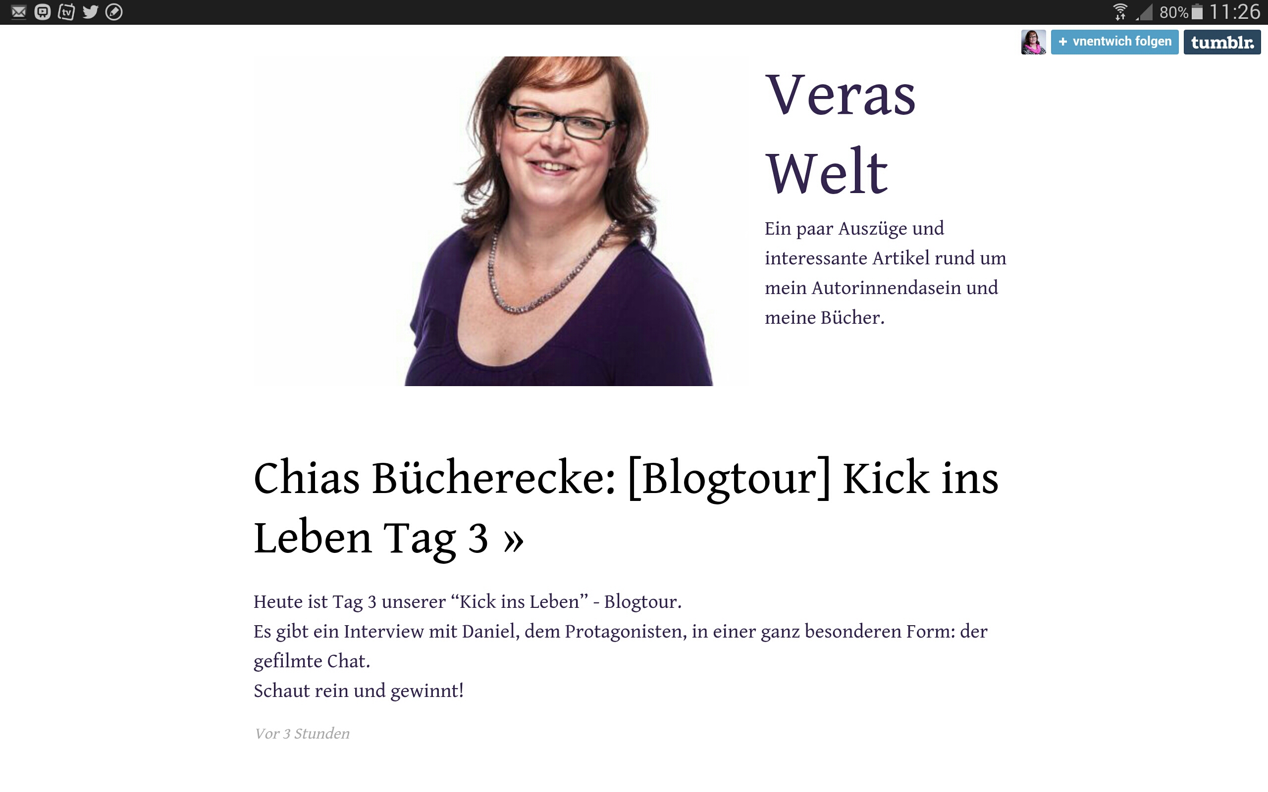Mein Blog bei Tumblr